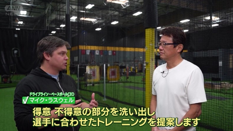 大谷も通う虎の穴“ドライブライン”　MLB＆プロ野球選手も続々…古田敦也が潜入！